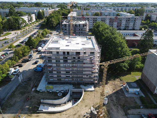 Neubau Wohnhaus mit Tiefgarage, Thälmannring 44-46 in Greifswald